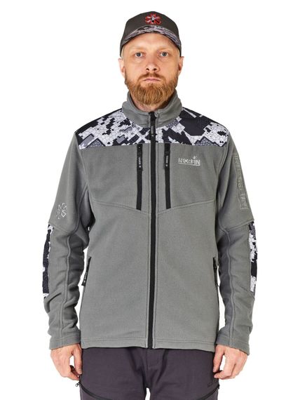 Куртка флисовая Norfin GLACIER CAMO 04 р.XL
