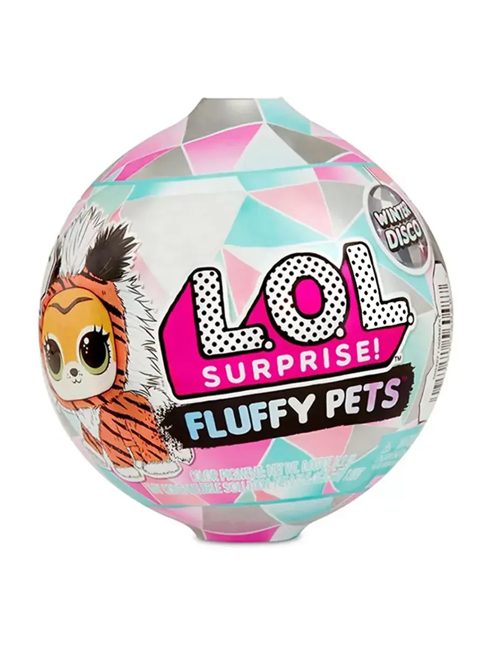 Кукла Лол питомец в шаре Lol Fluffy Pets Winter оригинал