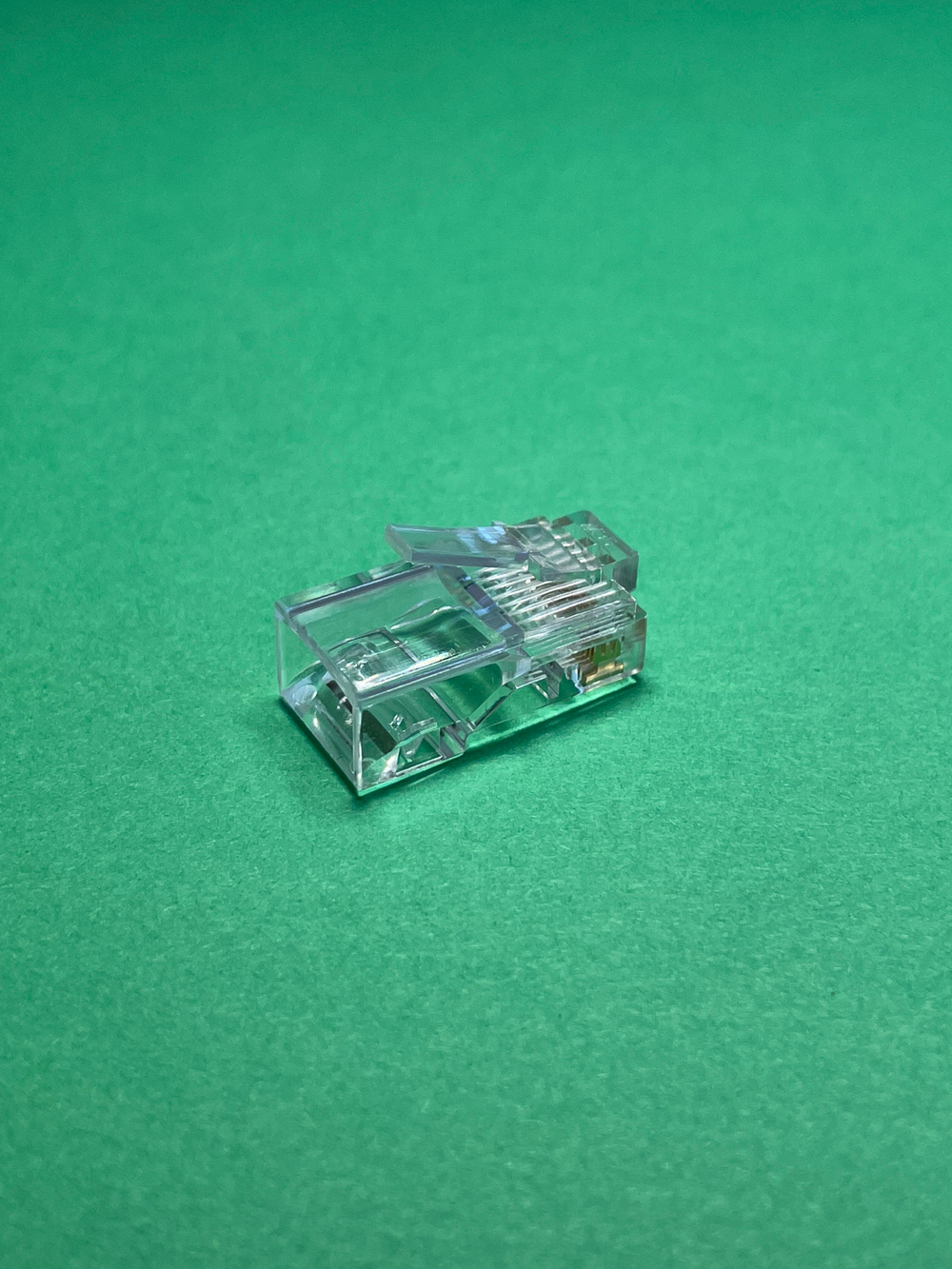 20 шт. Коннектор для интернет кабеля RJ45 cat.5e 8P8C, неэкранированный, штекер для витой пары
