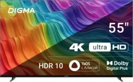 Телевизор 55" Digma DM-LED55UBB33