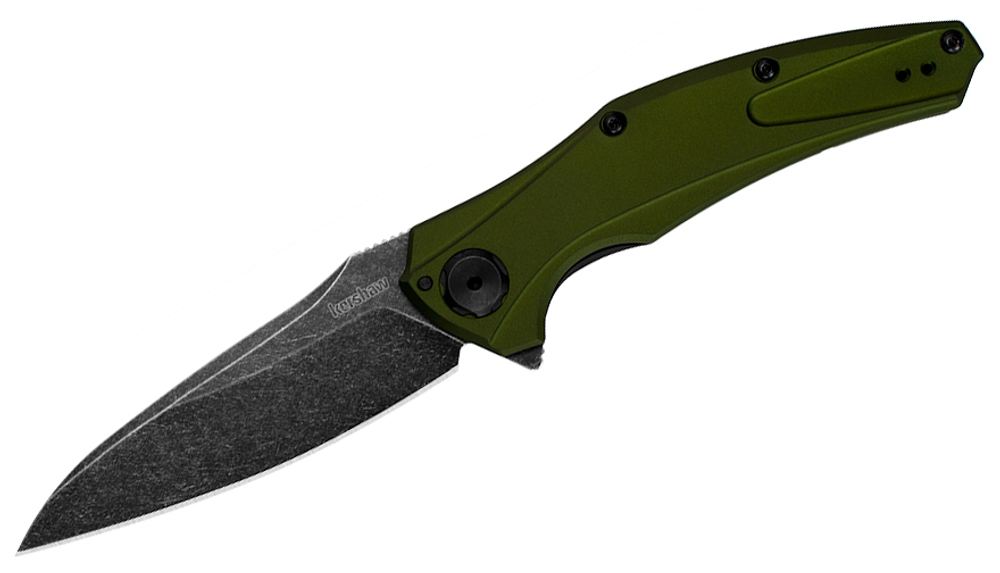 Складной нож Kershaw 7777OLBW Bareknuckle Olive Blackwash