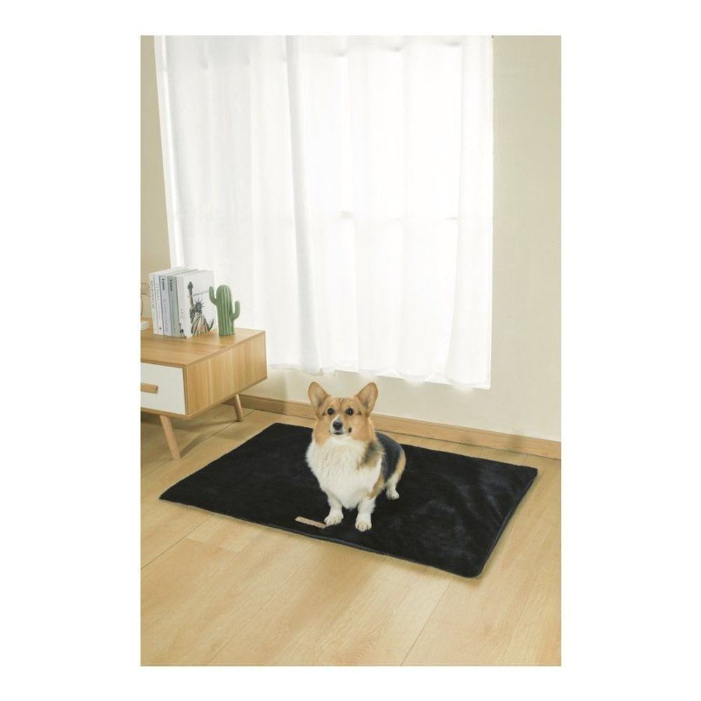 Коврик самонагревающийся Warmo, размер XL, 70х110 см, цвет черный, M-PETS