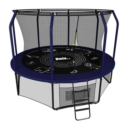 Батут UNIX line SUPREME GAME 14 ft (blue)