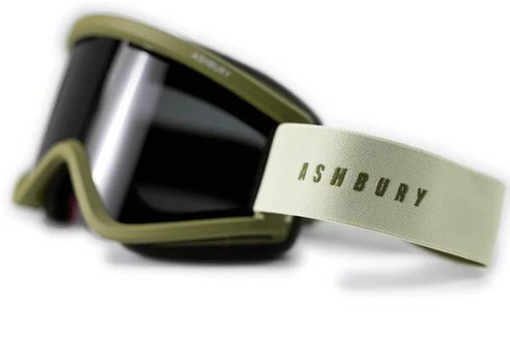 Маска ASHBURY BLACKBIRD CANVAS (DARK SMOKE LENS/YELLOW SPARE)