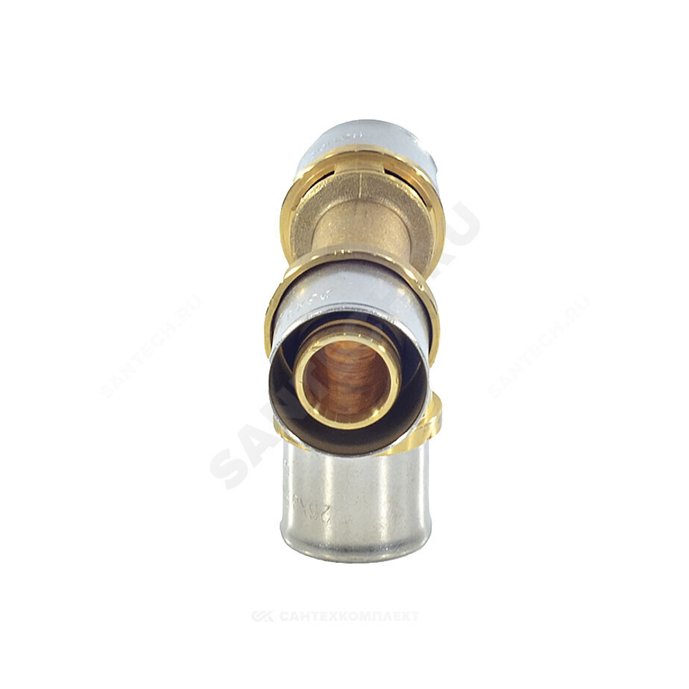 Тройник для МП/PE-X труб латунь пресс Дн 32 RM150 Giacomini RM150Y011