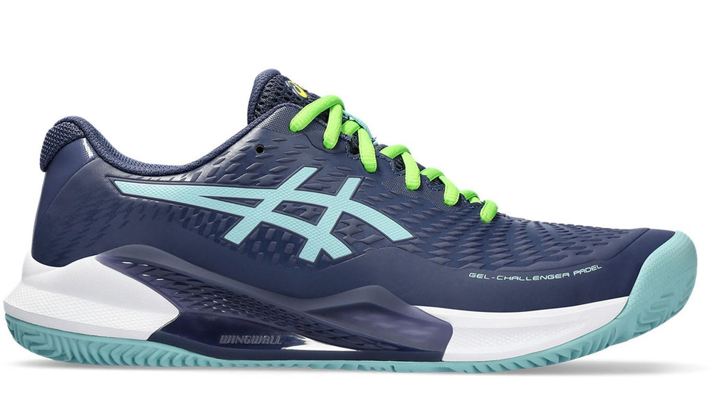 Мужские кроссовки для Падел Asics Gel-Challenger 14 Padel - thunder blue/teal tint