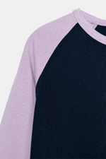 КОМБИНИРОВАННАЯ ФУТБОЛКА РЕГЛАН — ZARA
