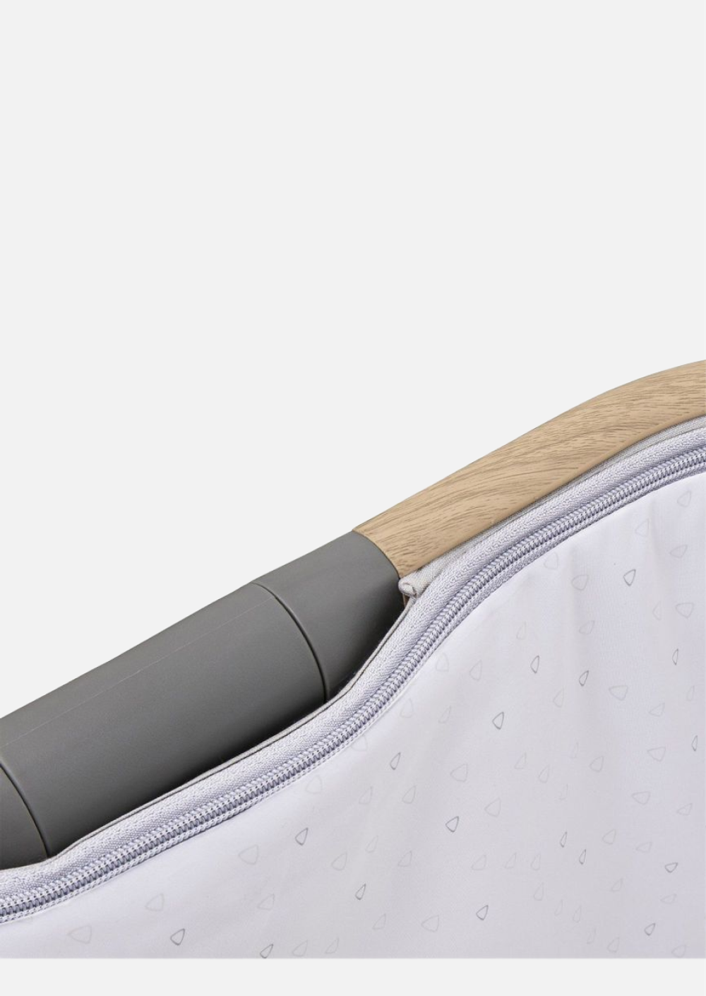 Tutti Bambini Колыбель CoZee Oak and Silver с колесами