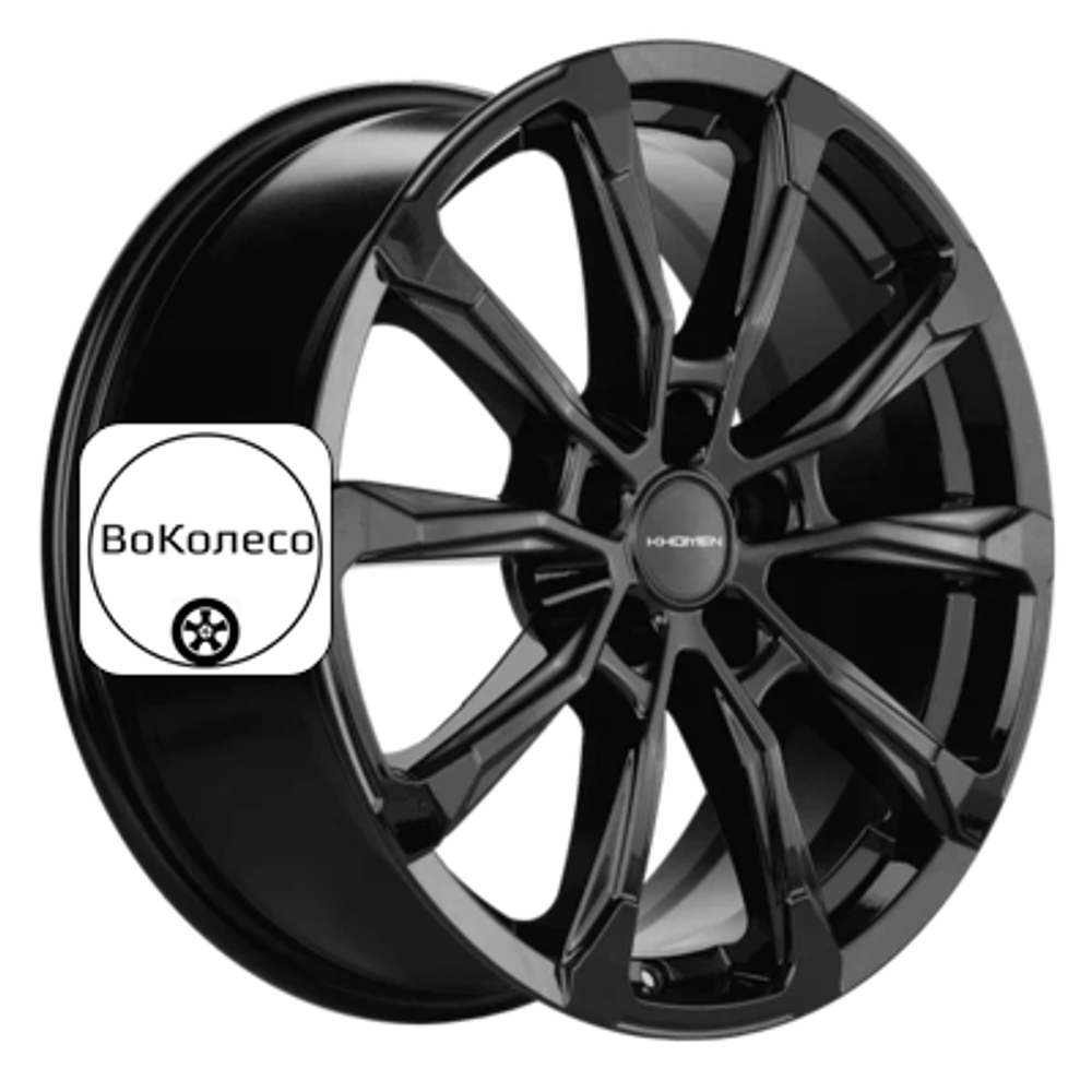 7,5x18/5x114,3 ET37 D66,5 KHW1808 (Jolion) Black Khomen Wheels