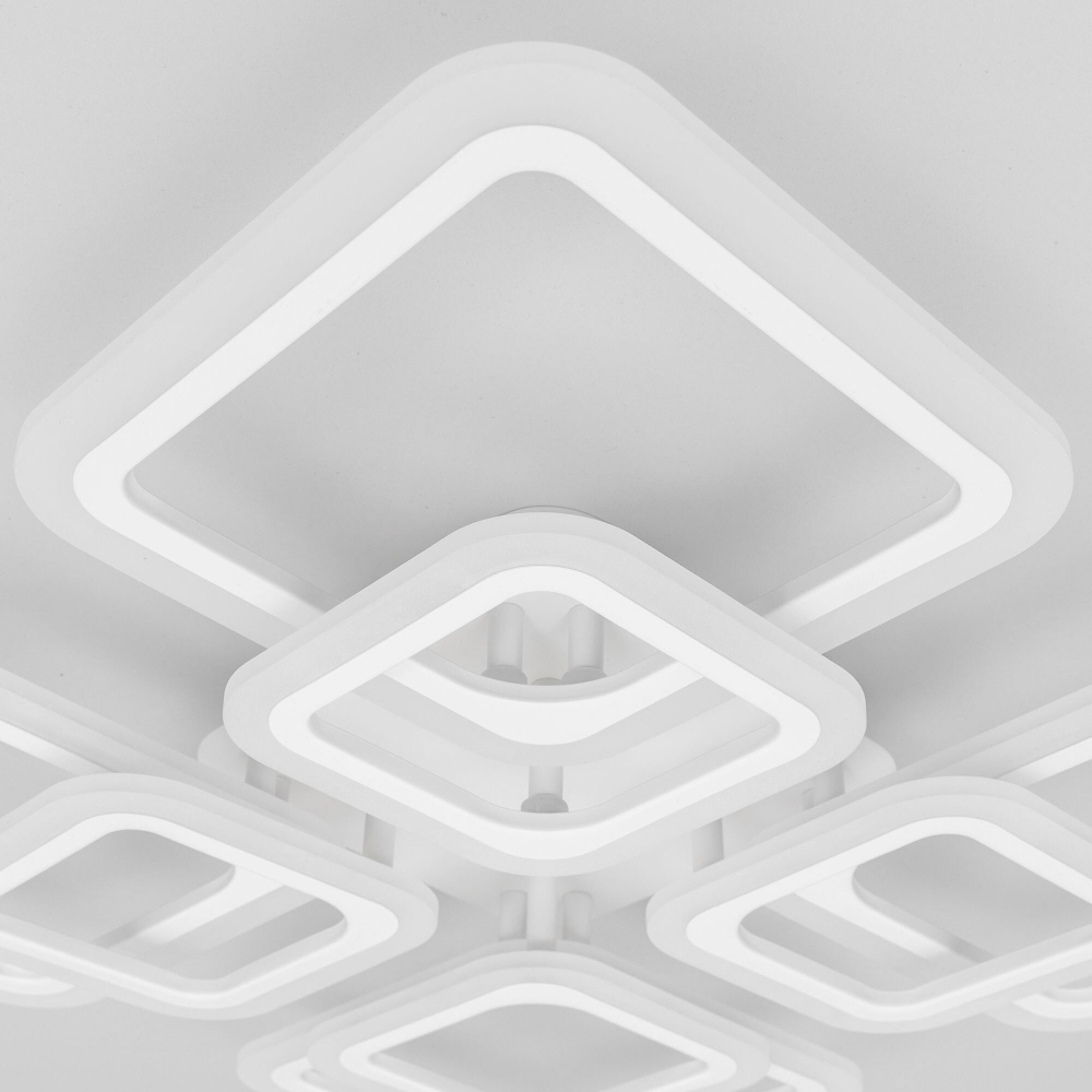 Citilux Марсель CL232180R LED Люстра с пультом Белая