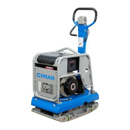 Виброплита дизельная CIMAR CPC-350 D гидравлика - [350 кг / 45 кН / Yanmar L100AE]