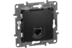 Розетка RJ45 Legrand Etika 5е антрацит 29991