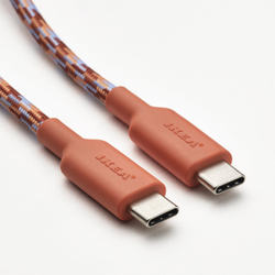IKEA LILLHULT  (ИКЕА ЛИЛЛХУЛТ)  -  USB-C на USB-C - оранжевый/лиловый 1.5 м