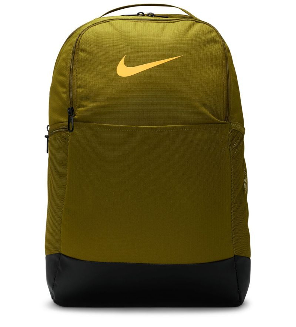 Рюкзак теннисный Nike Brasilia 9.5 Training Backpack - olive flak/black/vivid orange