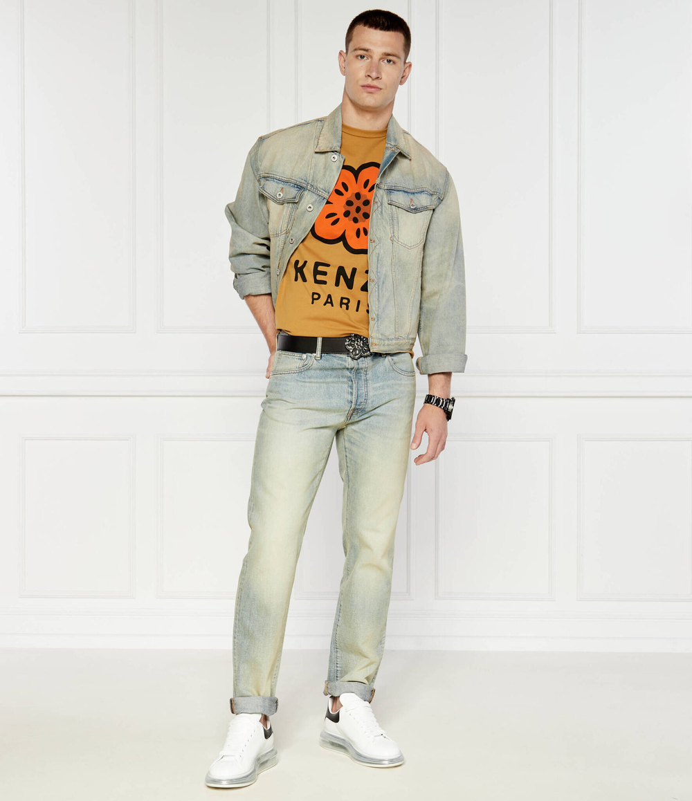 Футболка Kenzo - оранжевый(FE65TS4754SO)