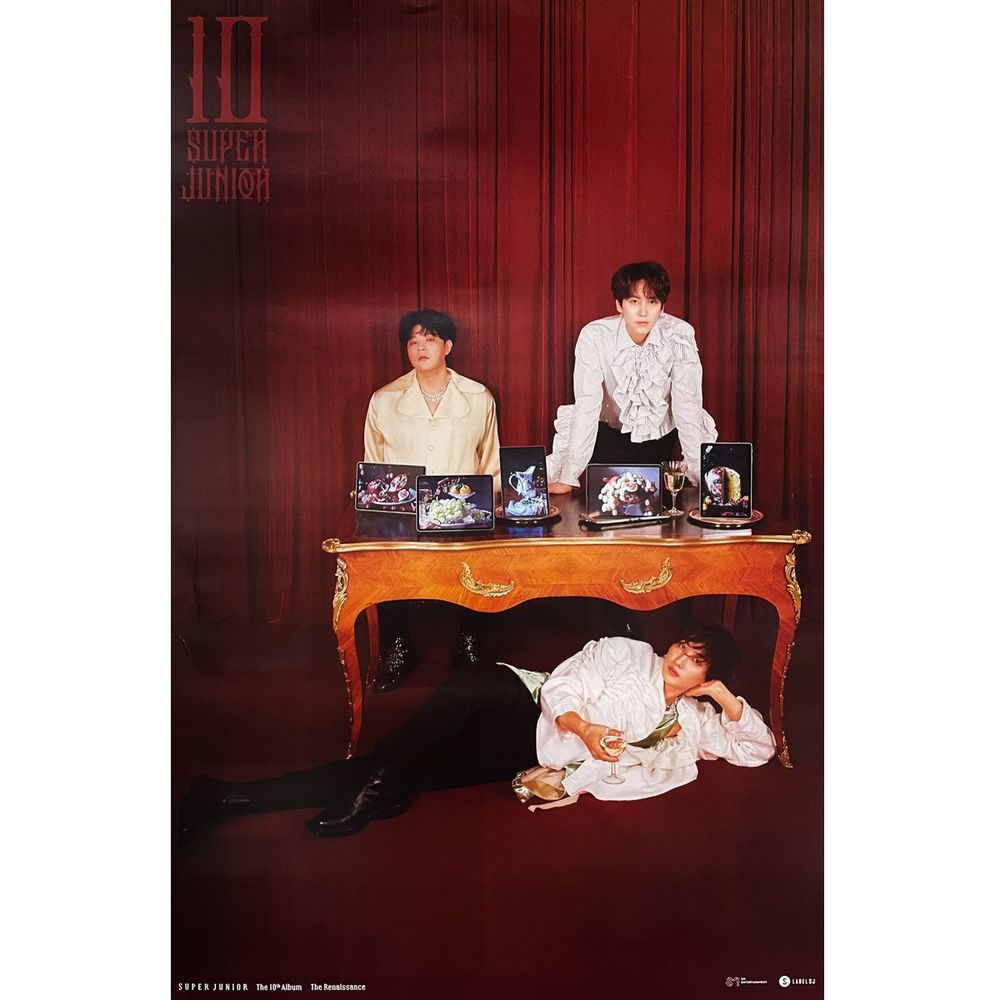 Официальный постер SUPER JUNIOR - THE RENAISSANCE (Versatile ver.) Официальный постер SUPER JUNIOR - THE RENAISSANCE (Versatile ver.)