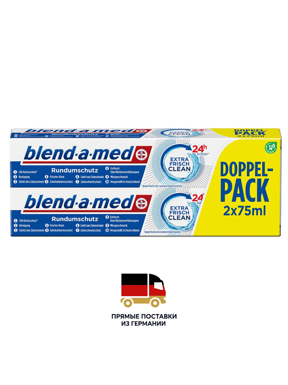 blend-a-med зубная паста "Extra Fresh Clean" (2x75 мл), 150 мл