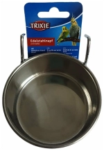 TRIXIE Миска для птиц с крепежом, металл