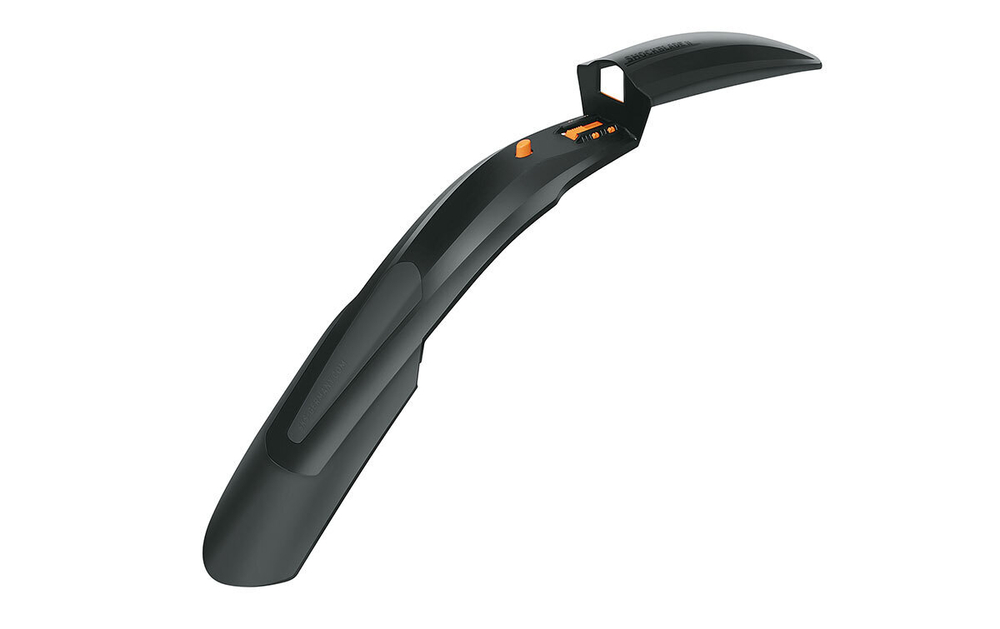 Крыло переднее 29" SHOCKBLADE DARK, крепеж б/съемный в шток вилки, шир. 80мм, пластик, черн.