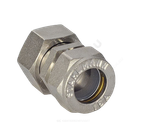 Муфта латунь никель 15Aх3/4" ЕК обжим/ВР STAHLMANN SSFL1503/4BEFE
