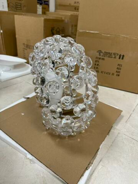 Wall design lamp CABOCHE piccola by Foscarini (Clear)