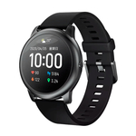 Ремешок силиконовый для часов Xiaomi Haylou Smart Watch Solar LS-02, черный