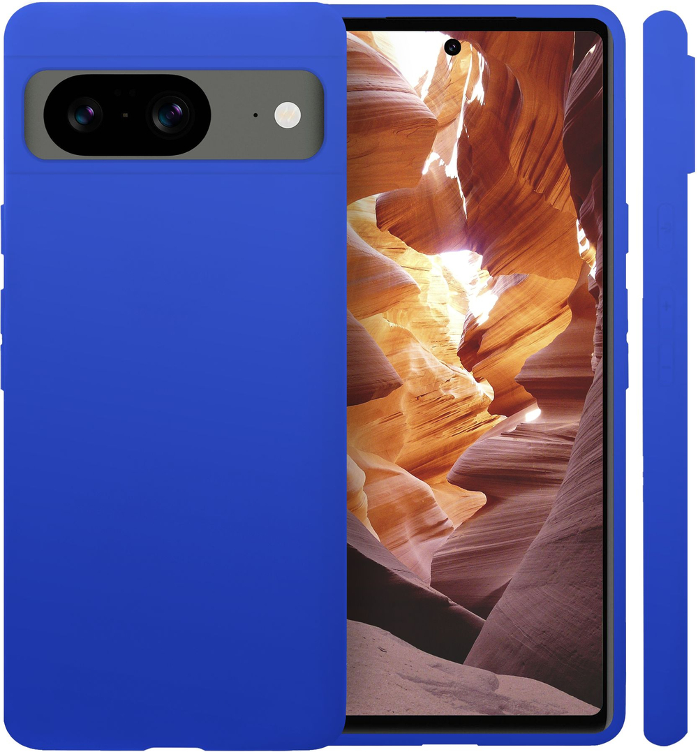 Мягкий Soft Touch чехол из силикона для GOOGLE PIXEL 8 (не 8A / 8 PRO!) с бархатной подкладкой