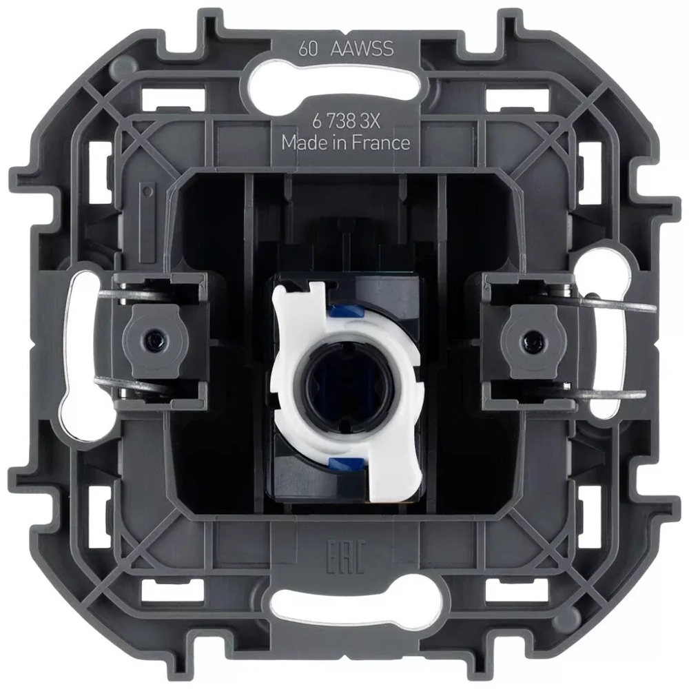 INSPIRIA Розетка RJ45 6 UTP алюминий 673832