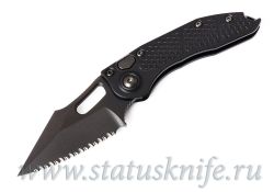 Нож Microtech Stitch Auto 169-3DLCTSH Serrated Shadowфотография - 1