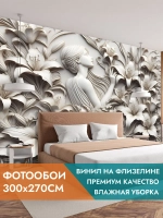 Фотообои на стену " Притягательная дама" 300х270см