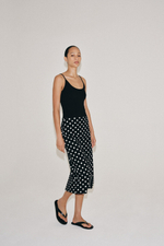 ЮБКА МИДИ В ГОРОШЕК — ZW COLLECTION — ZARA