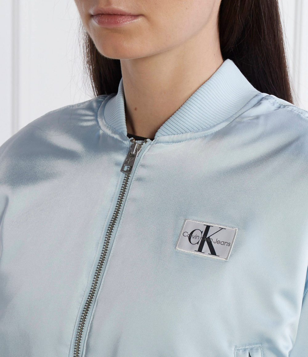Куртка бомбер CALVIN KLEIN JEANS - голубой(J20J222591)