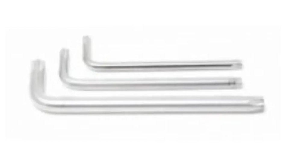 Ключ Г-образный TORX экстра длинный T45H с отверстием RockForce##Rock FORCE RF-76745XL