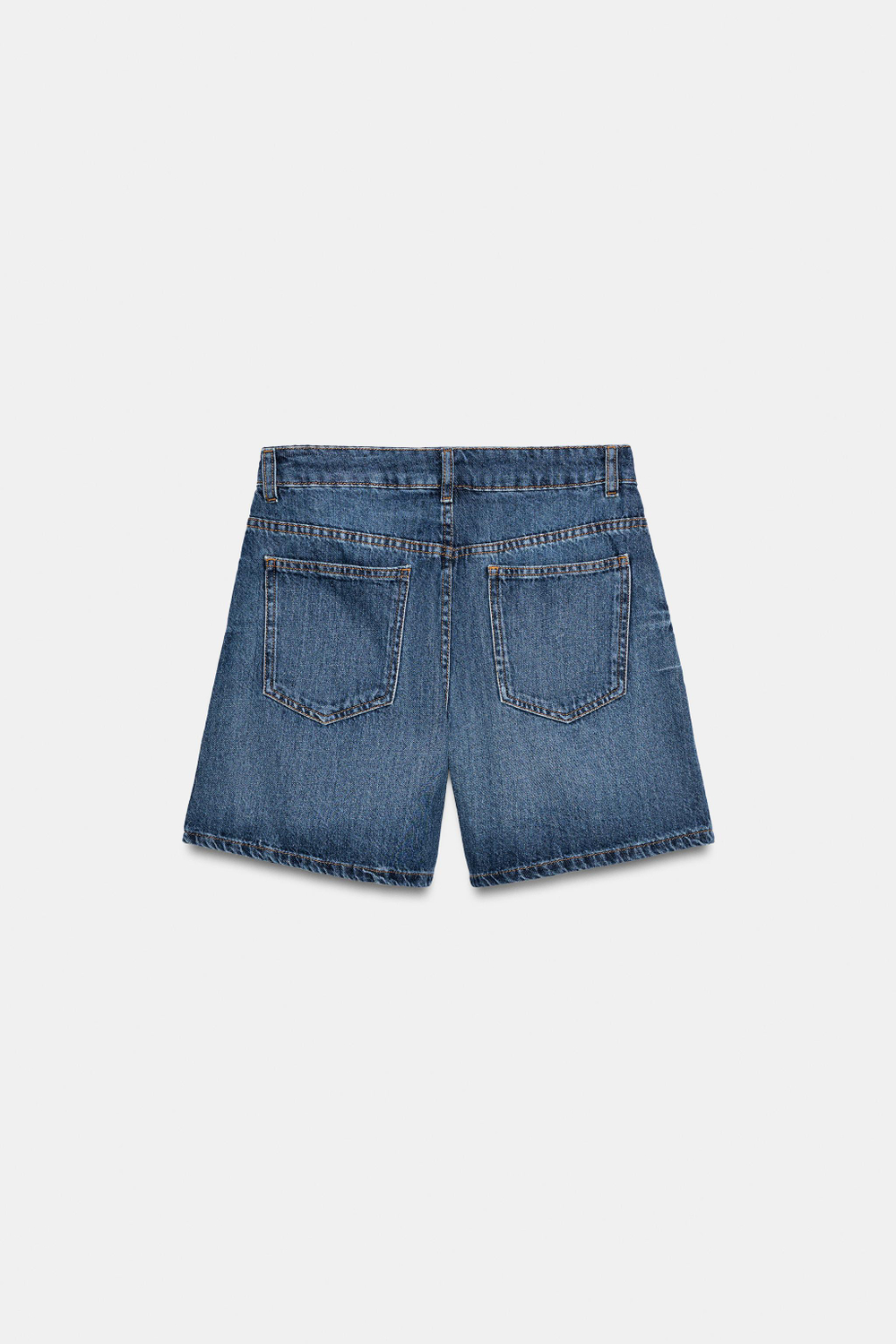 ДЕНИМОВЫЕ ШОРТЫ С ВЫСОКОЙ ПОСАДКОЙ — ZW COLLECTION — ZARA