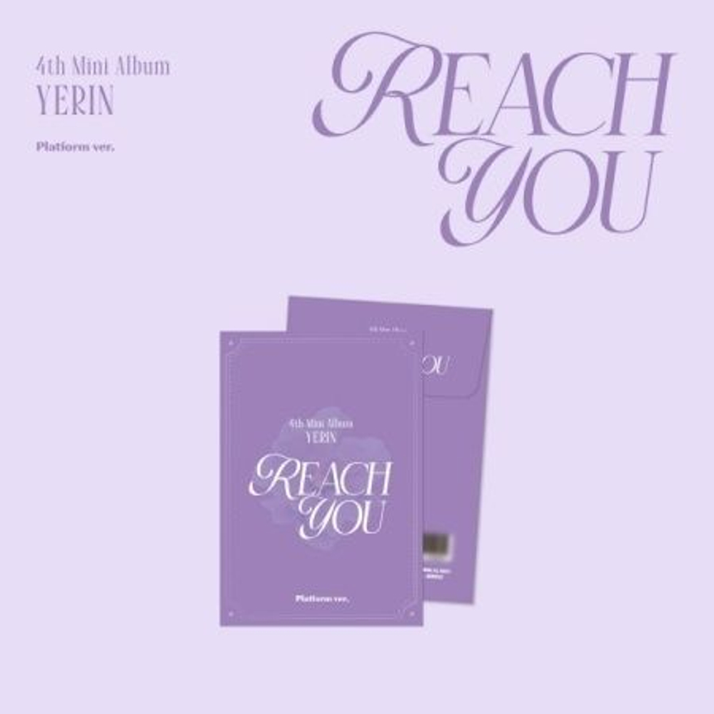 (ПРЕДЗАКАЗ) Альбом YERIN - REACH YOU 4th Mini Album PLATFORM Version