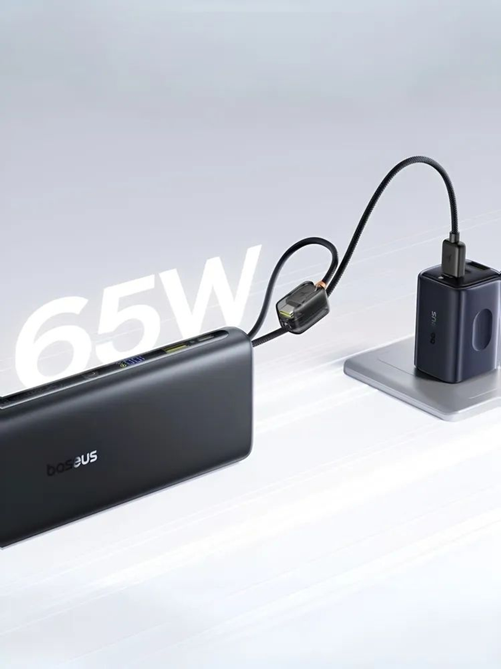 Power Bank внешний аккумулятор повербанк Baseus 25000 мАч 145W