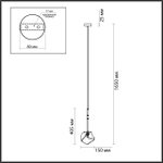 4789/1 ODL Подвес G9 1*40Вт 220В IP20 LOFT