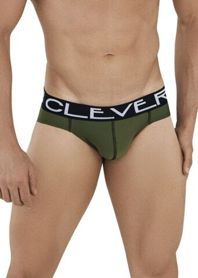 Мужские трусы брифы хаки Clever URI BRIEF 103610 (Размер: M) (Цвет: хаки)