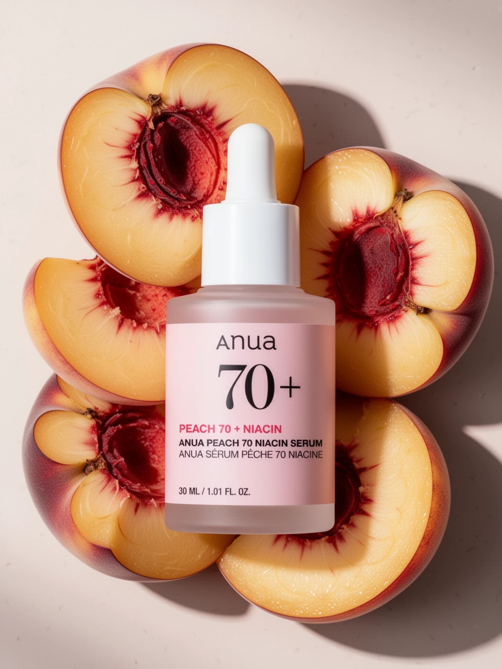 ANUA Сыворотка с экстрактом персика и ниацинамидом Peach 70% Niacin Serum
