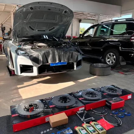 Карбон керамические тормозные диски для BMW M2 G87 2023+ БМВ