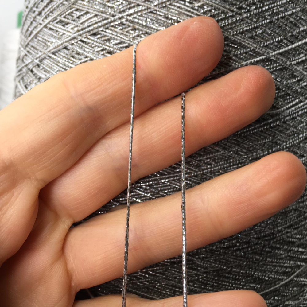 BURLA - FASHION MILL; 58% хлопок, 29% п/а, 13% люрекс; 500м/100гр; col. 64396, есть мал. бобинка 164 гр MP