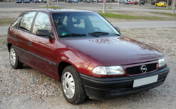 Порог левый Opel Astra F 1991-1998 (Klokkerholm) седан, хэтчбек, универсал