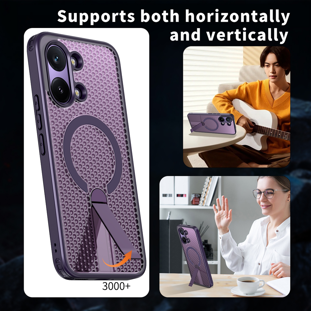 Прозрачный чехол Mesh Pro Magnetic Case для Poco X8 Pro Max 5G