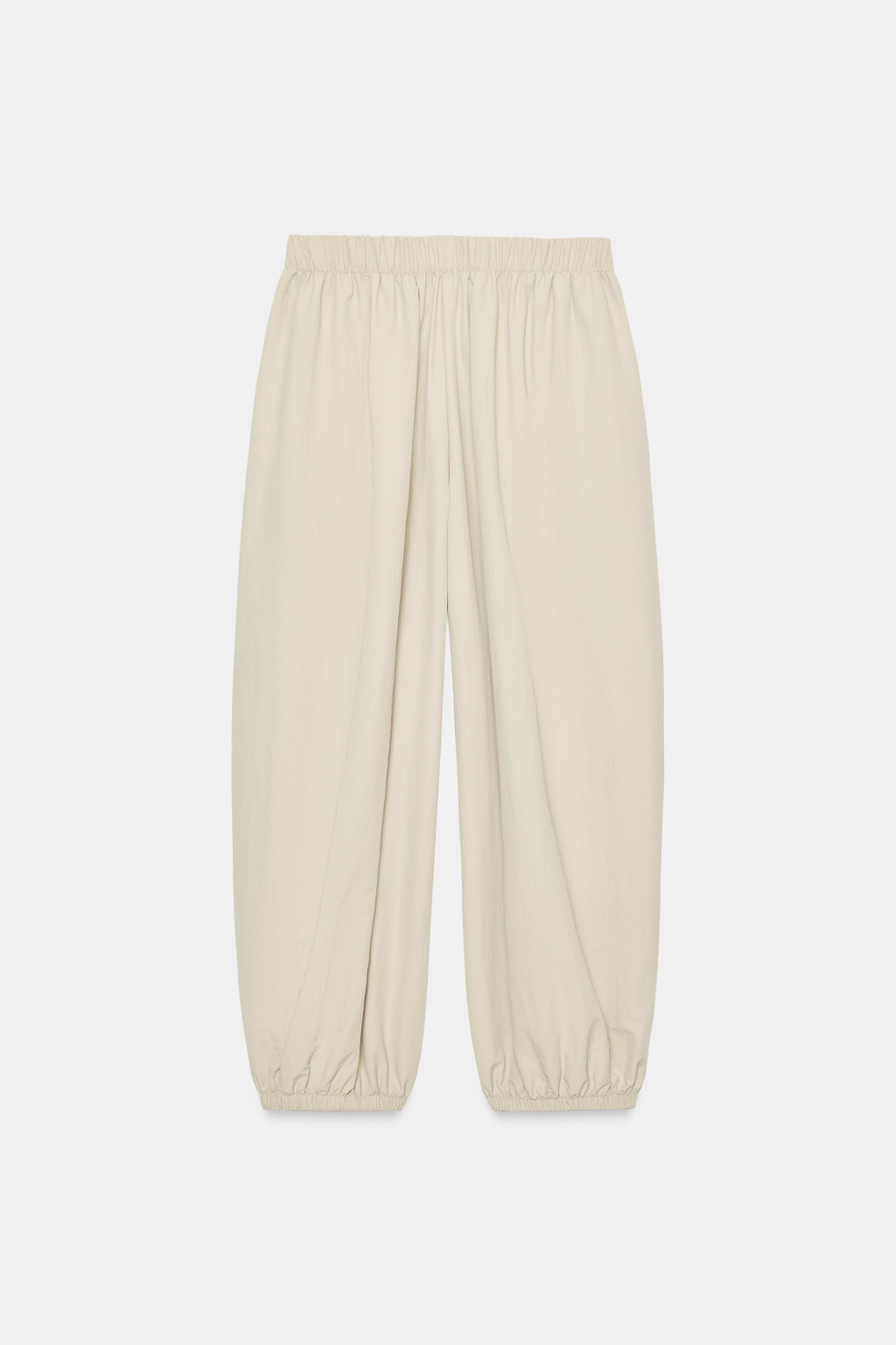 БРЮКИ БАЛЛОНЫ ИЗ ВЫСОКОТЕХНОЛОГИЧНОЙ ТКАНИ — ZARA