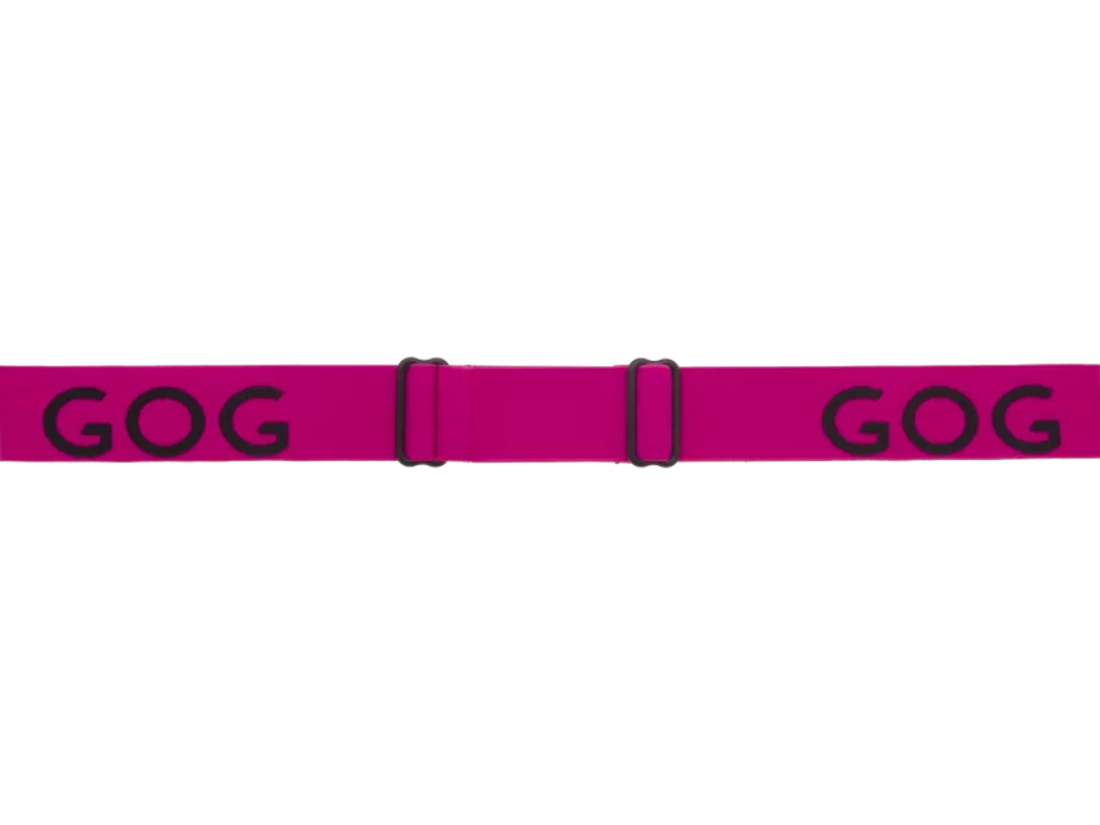 Горнолыжная маска GOG Ryder / Matt Black / Reflex Pink