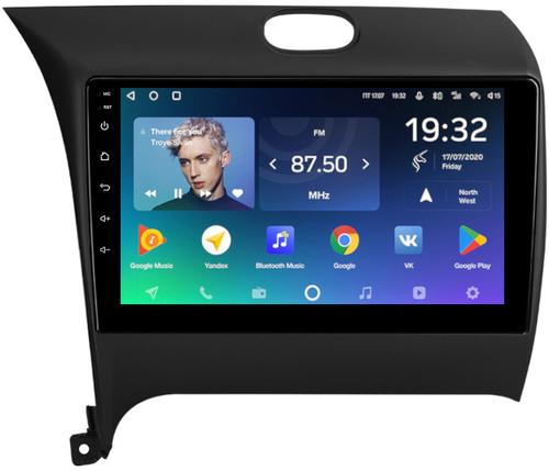 Магнитола для KIA Cerato 3 2013-2019 (штатная КЗВ, рамка тип 1) - Teyes CC2 PLUS монитор 9" QLED, Android 10, Быстрая, SIM-слот