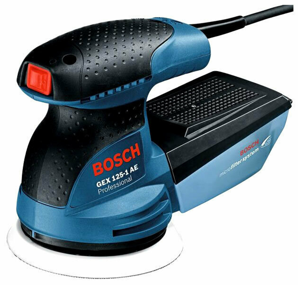 Эксцентриковая шлифмашина Bosch GEX 125-1 AE 0601387500