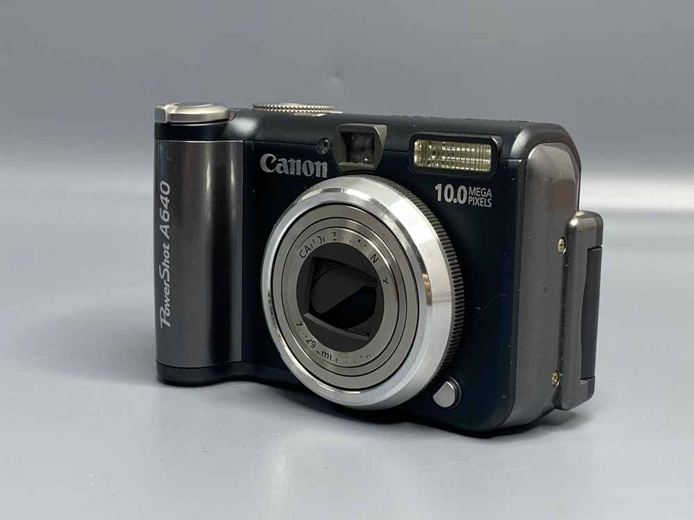 Canon PowerShot A640 — плохо работает шторка