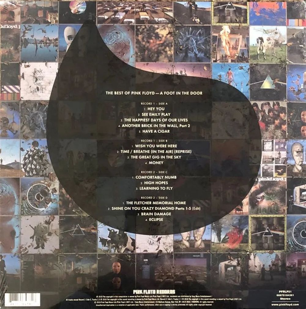 Pink Floyd - A Foot In The Door: The Best Of Pink Floyd (2LP) Пинк Флойд. Новая запечатанная виниловая пластинка