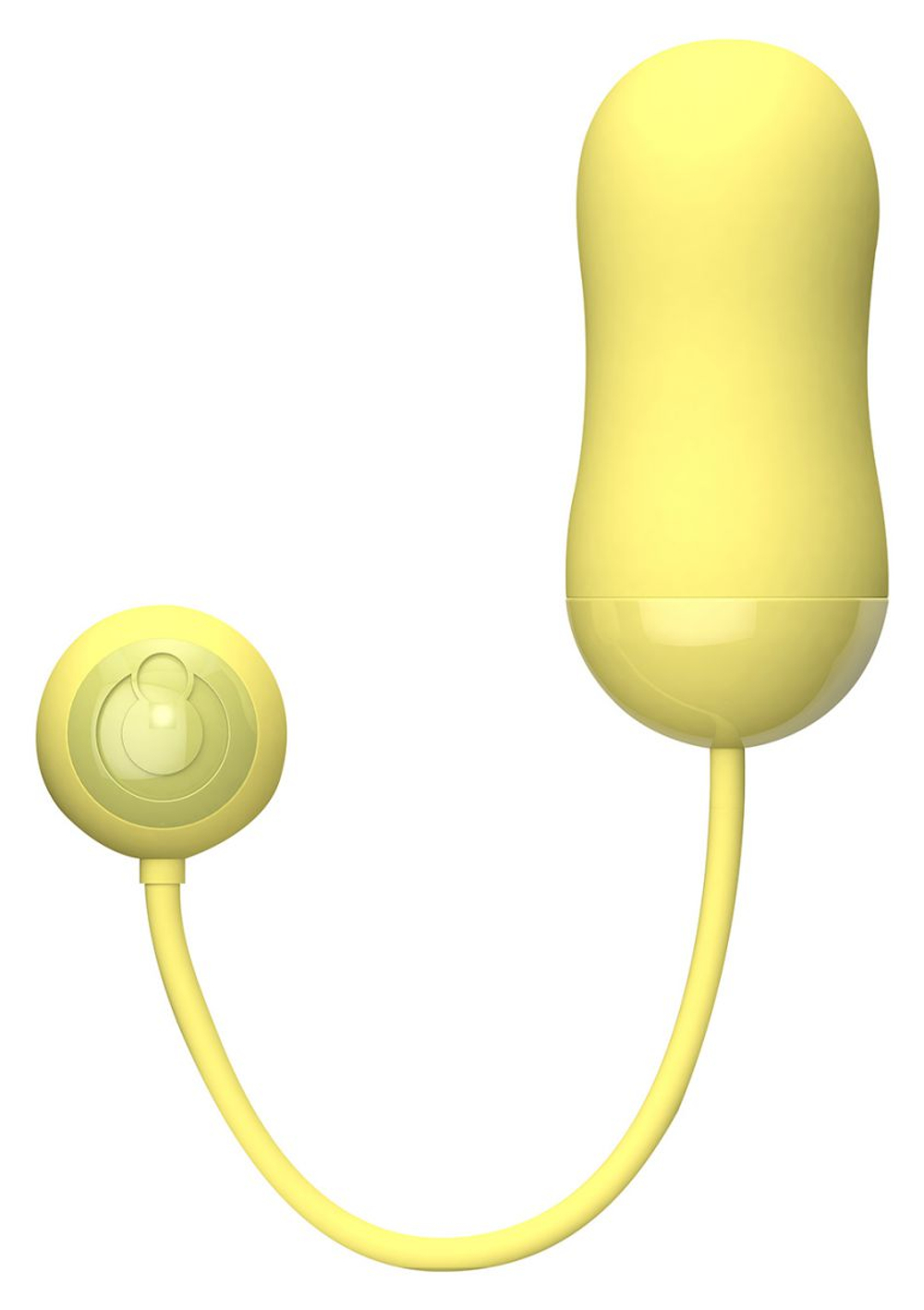 Желтое виброяйцо BIBI REMOTE EGG